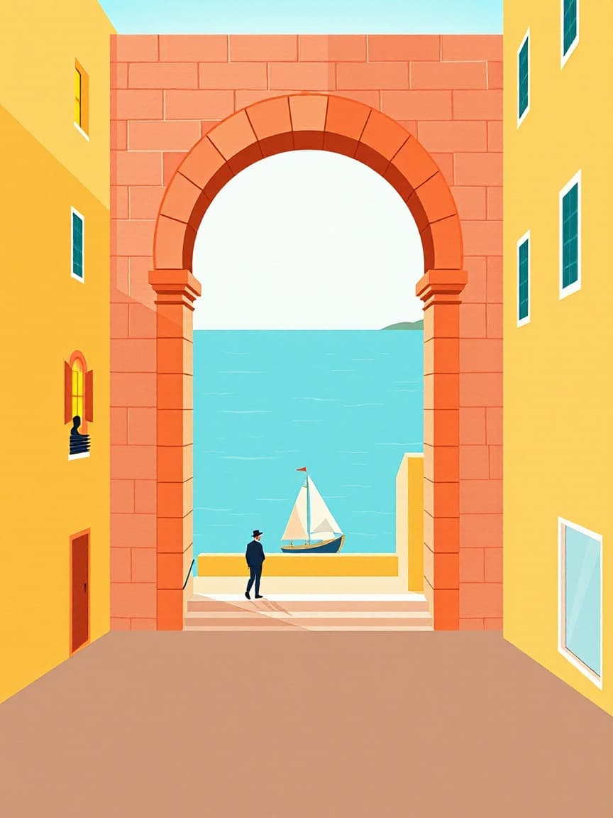 Illustrated poster: EL TEATRO ROMANO EN OCTUBRE -NOVIEMBRE. ACTIVIDADES Y RUTAS in Cartagena