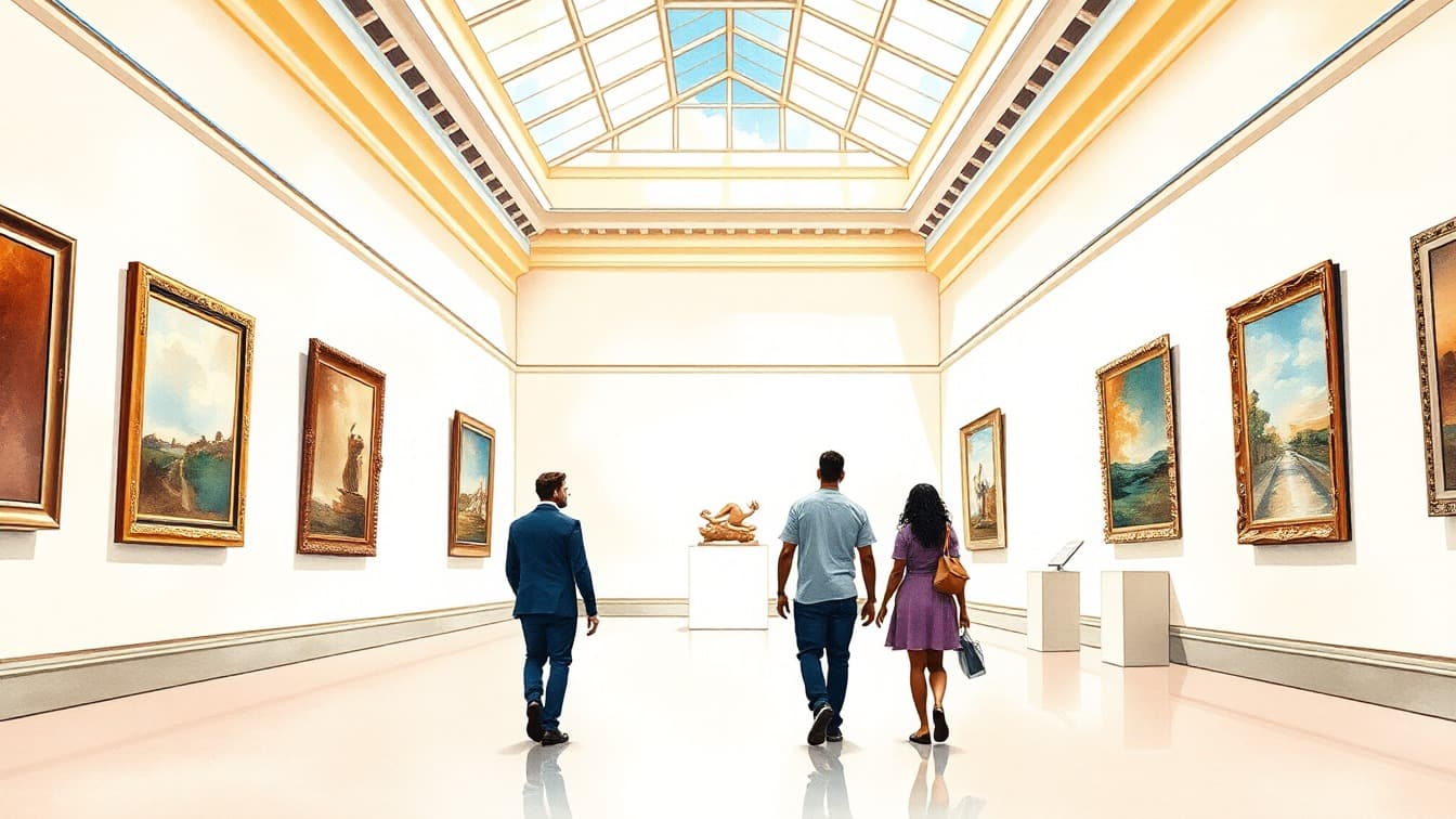 Locandina illustrata: Ingresso senza coda al Museo Carmen Thyssen de Málaga presso Museo Carmen Thyssen Málaga