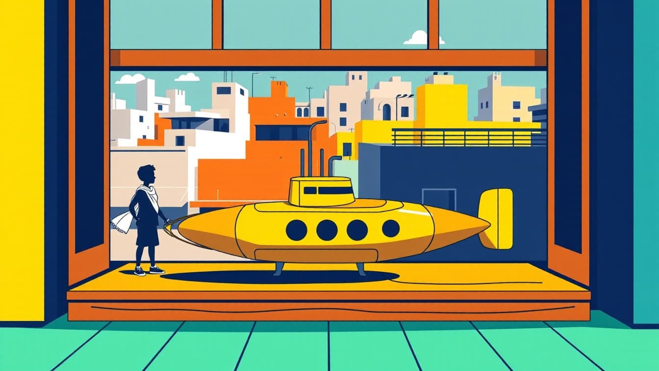 Illustrated poster: 'EL PROFUNDO PERAL'. Ruta guiada at Barco Turístico, Cartagena