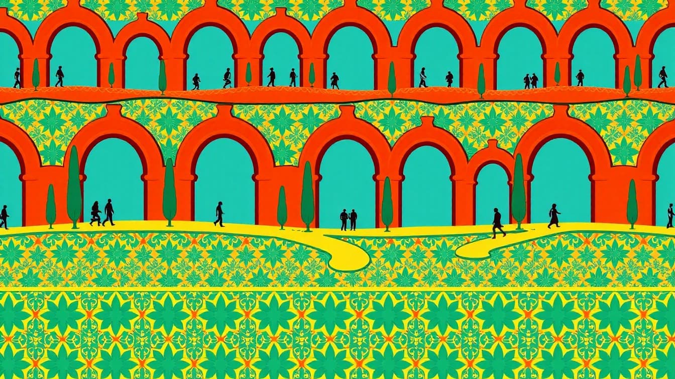 Иллюстрированная афиша: Granada: Экскурсия по Alhambra с Palacios y Jardines Nazaríes в Alhambra, Гранада