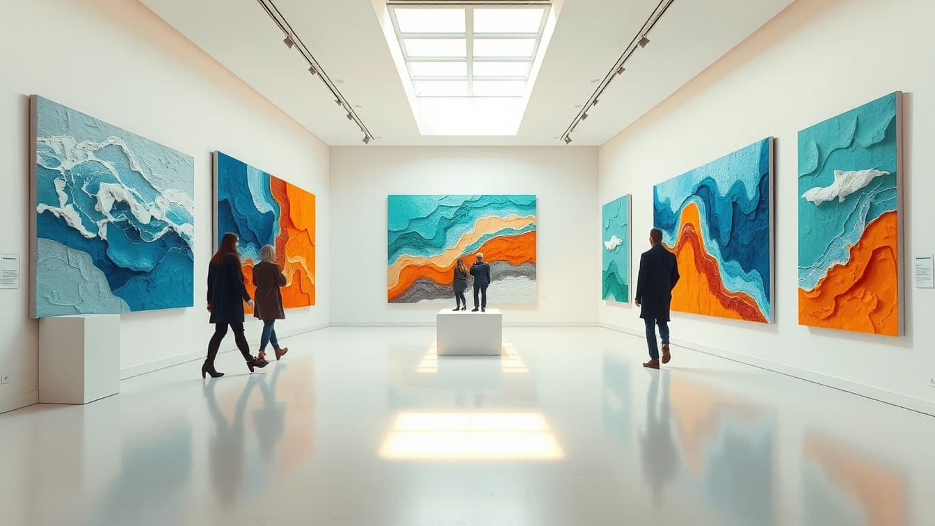 Cartel ilustrado: "Hojas de agua. Pintura en acuarela y acrílico", exposición de Iñaki Núñez Ruilope en Centro Cívico Lakua, Vitoria-Gasteiz