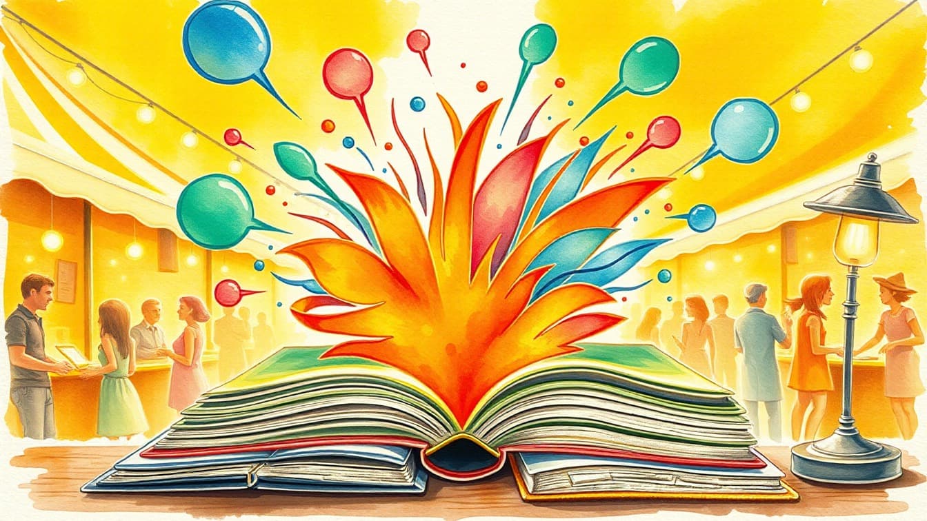 Cartel ilustrado: Feria del Libro de Cartagena 2026 en Cartagena