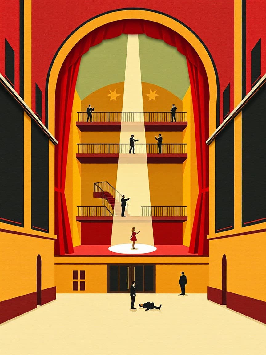 Cartel ilustrado: CIRCUITO MUNICIPAL DE TEATRO: `POLÍTICAMENTE INCORRECTO´ PERÍN en Cartagena