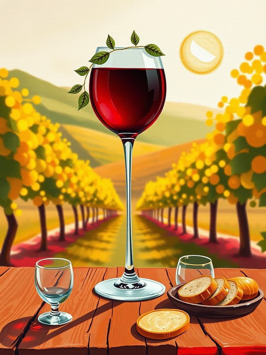 Affiche illustrée: E-Bike, visite de vignobles, dégustation de vins et expérience de navigation depuis Barcelona à Port Olímpic Barcelona, Barcelone