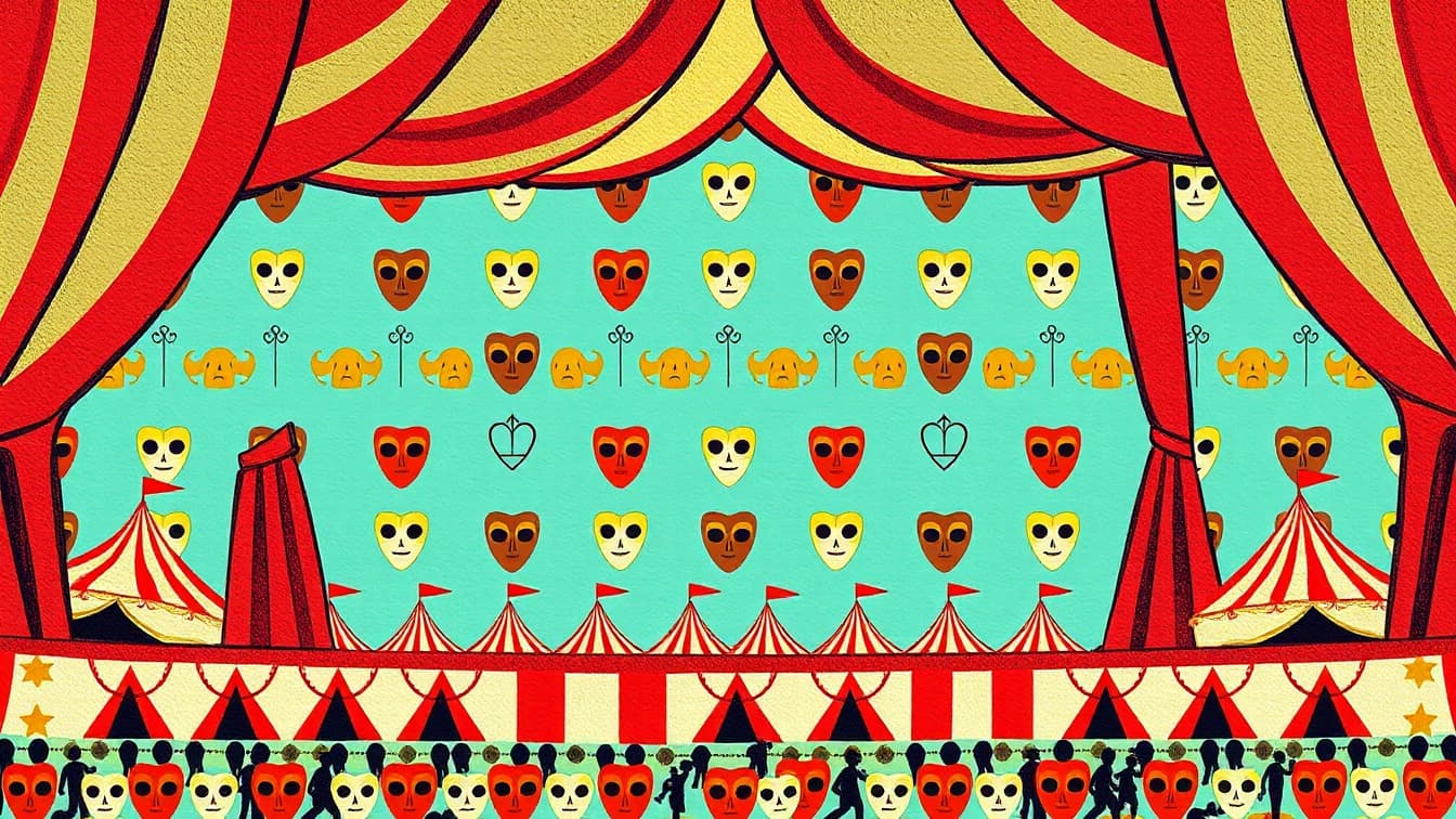 Cartel ilustrado: Fiestas de Zaldibia 2026: "Mikra zirkus" en Zaldibia