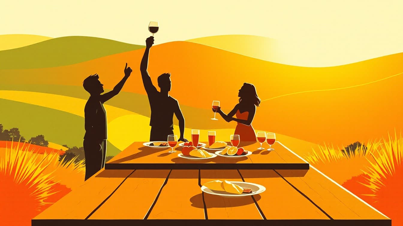 Cartel ilustrado: San Sebastián Gastronomika en San Sebastián