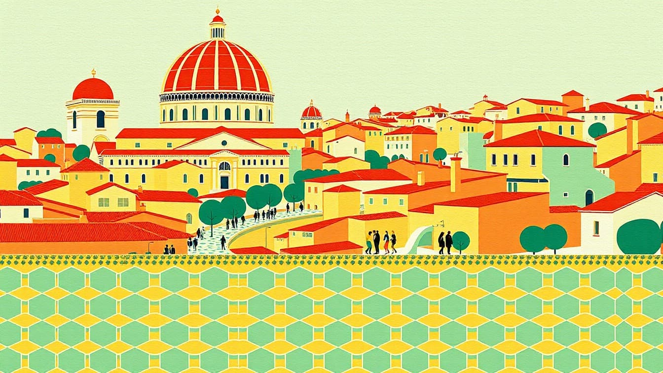 Cartel ilustrado: Visita al Museo de la Almudena y Cúpula de La Catedral de La Almudena con las mejores vistas al centro de Madrid+ Comida en el Café de La Galería en Café de La Galería (Calle de Bailén), Madrid