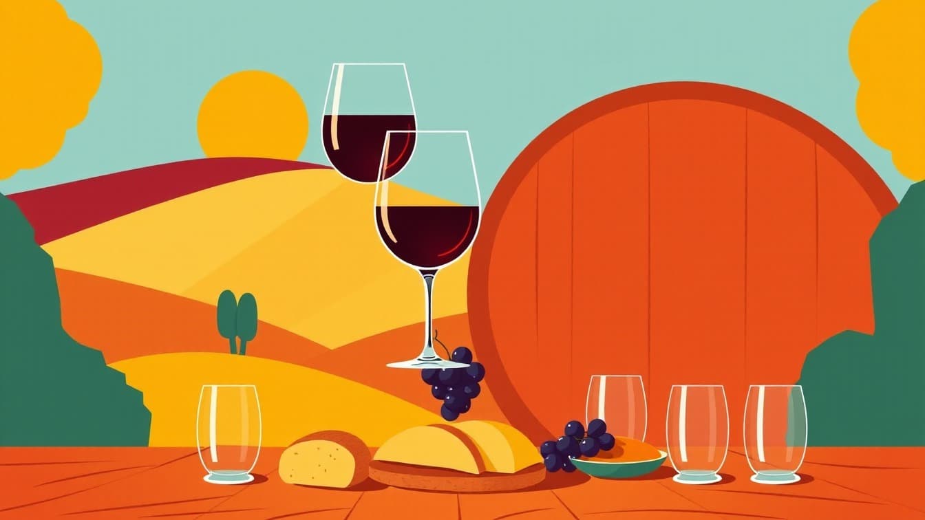 Cartel ilustrado: Bodegas Monje: Visita a la bodega + Cata de vinos en Cata de vinos en Tenerife, El Sauzal