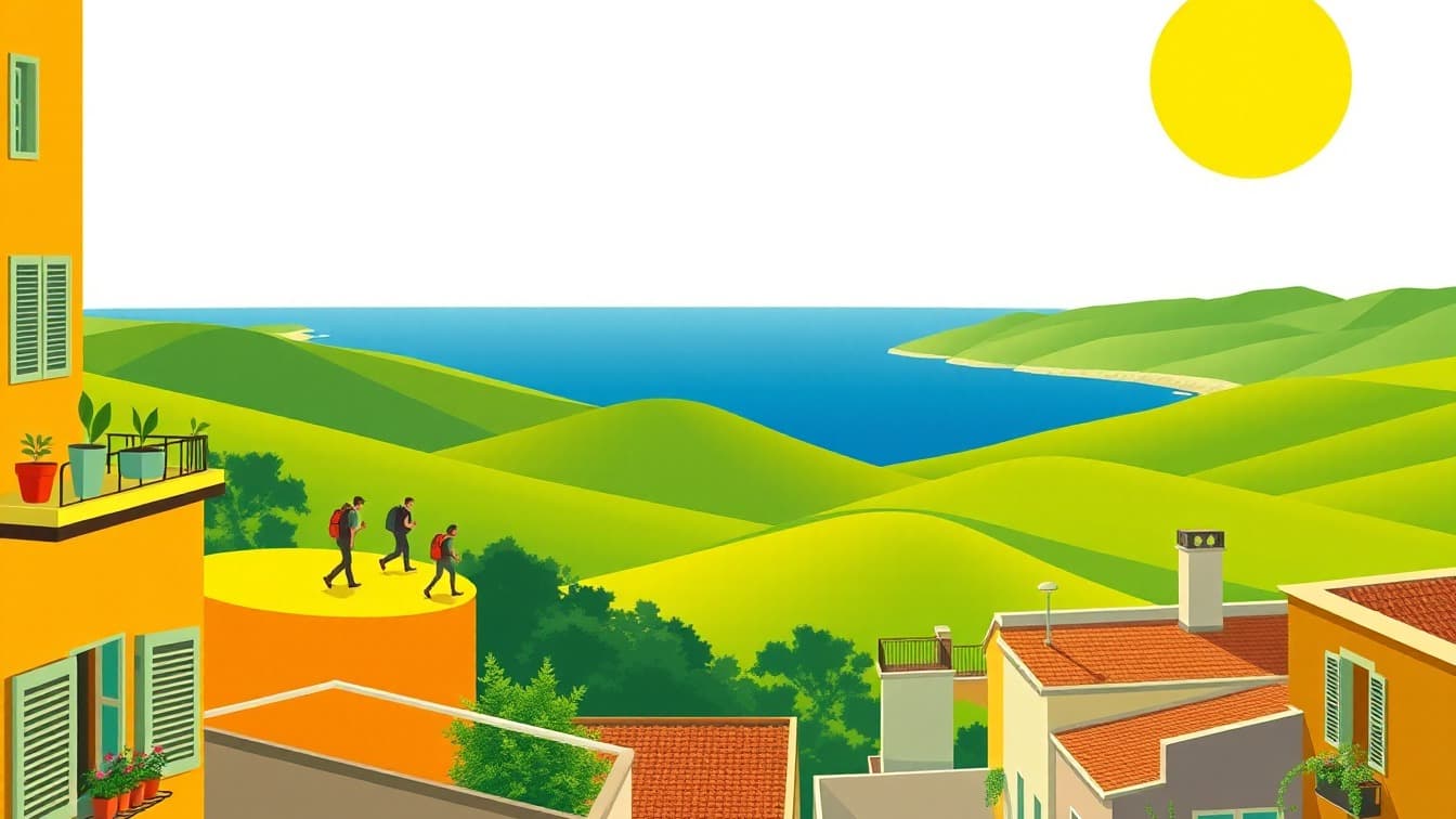 Cartel ilustrado: Parc Samà: ¡descubre este paraíso natural! en Scream Nights Park, Tarragona