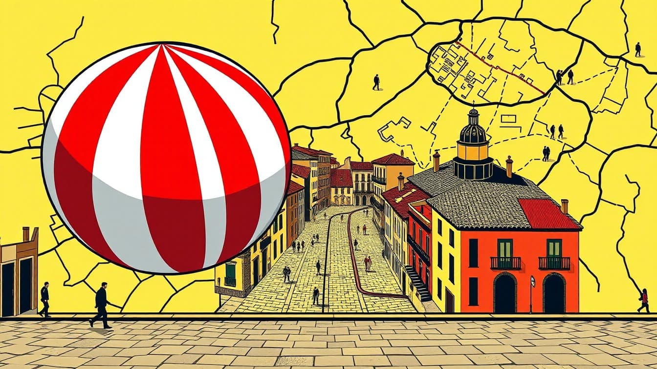 Illustrated poster: Circus Nation 2026 — 20th anniversary. at Complejo embrujo, Granada